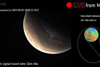 على بعد 301 مليون كم من الأرض.. الأمطار تعيق أول بث مباشر من كوكب المريخ