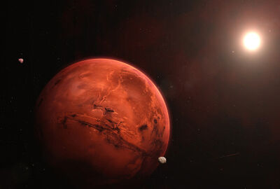 مركبة برسفرنس المريخية ترصد بقعة شمسية كبيرة ستكون مرئية قريبا من الأرض