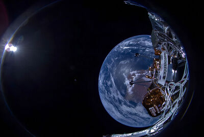مركبة أوديسيوس ترسل الصور الأخيرة للقمر قبل توقفها عن العمل
