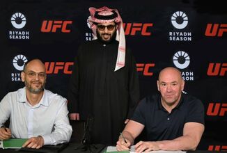 آل الشيخ يكشف عن اتفاقية بين موسم الرياض واتحاد UFC للفنون القتالية المختلطة.. فيديو