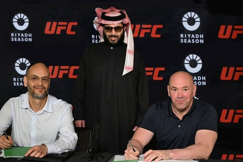 آل الشيخ يكشف عن اتفاقية بين موسم الرياض واتحاد UFC للفنون القتالية المختلطة.. فيديو