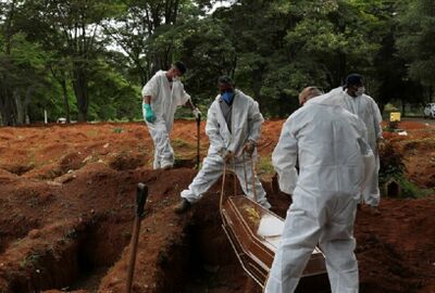البرازيل تسجل 51546 إصابة و1288 وفاة جديدة بفيروس كورونا