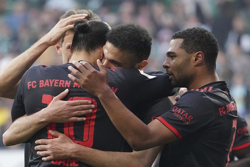 بايرن ميونيخ يبتعد بصدارة الدوري الألماني بفوز صعب على بريمن
