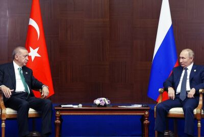 مصدر: أردوغان يأمل بلقاء بوتين قبل بداية اجتماعات الجمعية العامة في نيويورك