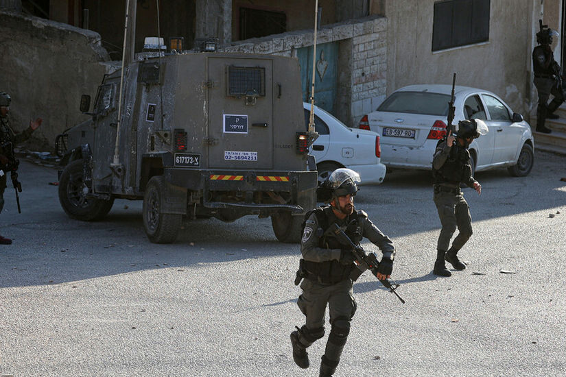 الجيش الاسرائيلي ينشر مشاهد لاقتحام جنين
