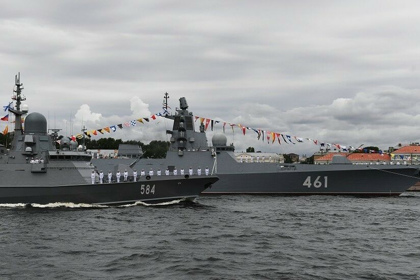 روسيا تنزل إلى المياه  قريبا سفينتين صاروخيتين جديدتين