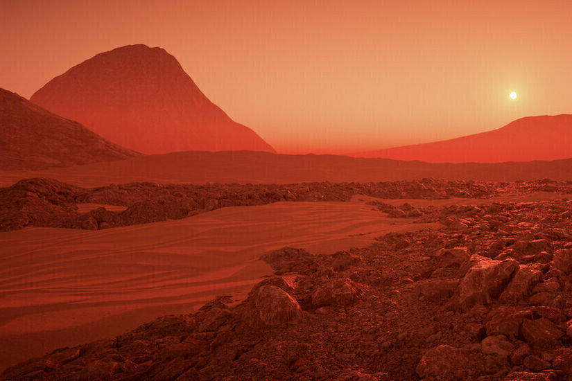 مسبار ناسا يصور ظاهرة العفريت على سطح المريخ