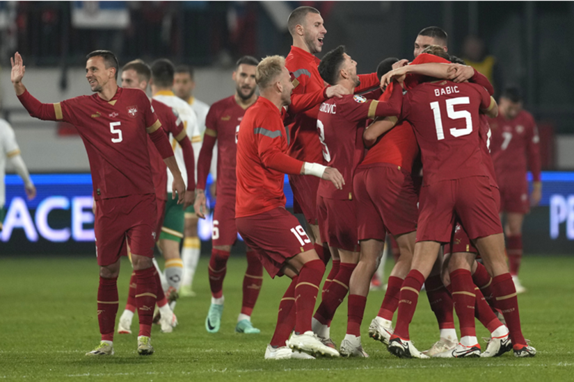 صربيا تبلغ نهائيات كأس أوروبا للمرة الأولى في تاريخها
