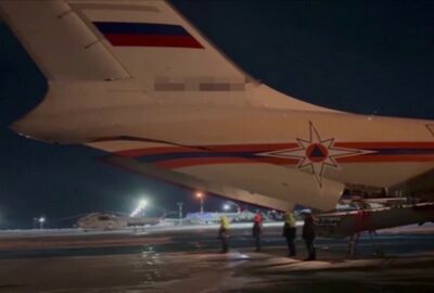 إقلاع طائرة روسية من مصر تقل 28 مواطنا روسيا تم إجلاؤهم من قطاع غزة