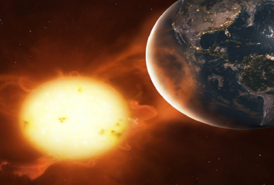نجم هارب قد ينقذ الأرض من مصير كارثي عندما تصبح الشمس أكثر سخونة وأكبر حجما