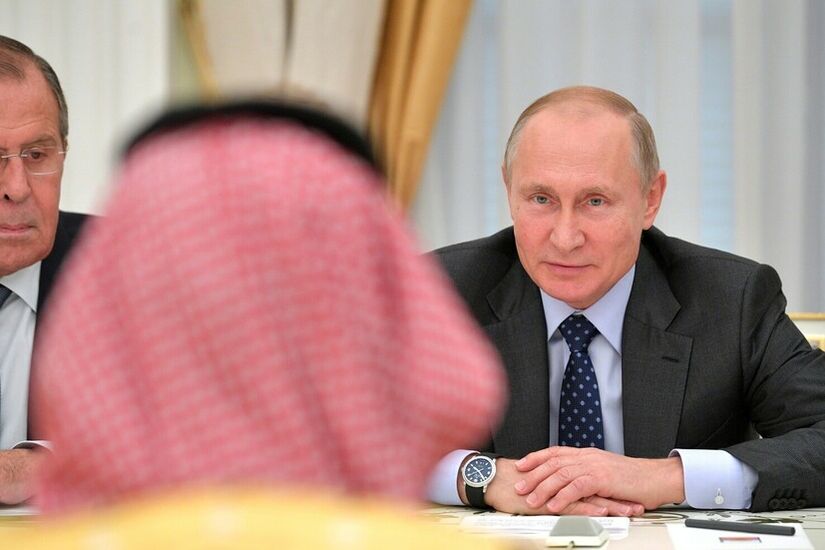 بدء المحادثات بين بوتين وبن سلمان في الرياض