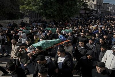 الصحة الفلسطينية تعلن ارتفاع حصيلة القتلى في الضفة الغربية إلى 332