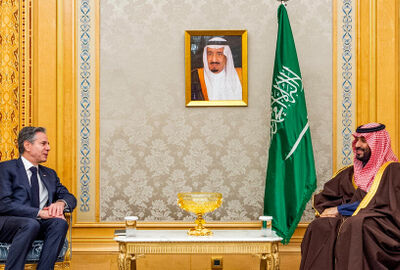 بلينكن: السعودية لديها اهتمام قوي بتطبيع العلاقة مع إسرائيل لكن بعد إقامة دولة فلسطينية