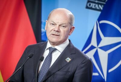 شولتس: دول الناتو لا تعتبر نفسها في حالة حرب مع روسيا