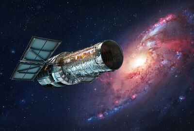 اكتشاف سلسلة اللؤلؤ في المجرات المتصادمة البعيدة