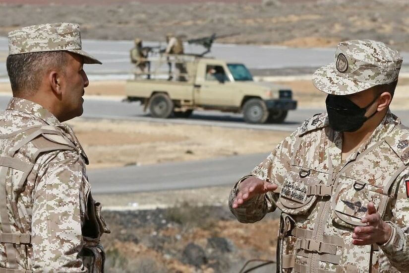 الجيش الأردني يقضي على 5 مهربين حاولوا تهريب مخدرات من سوريا