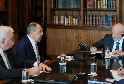 لافروف يبحث مع رئيس البرازيل الوضع حول أوكرانيا والحرب في غزة