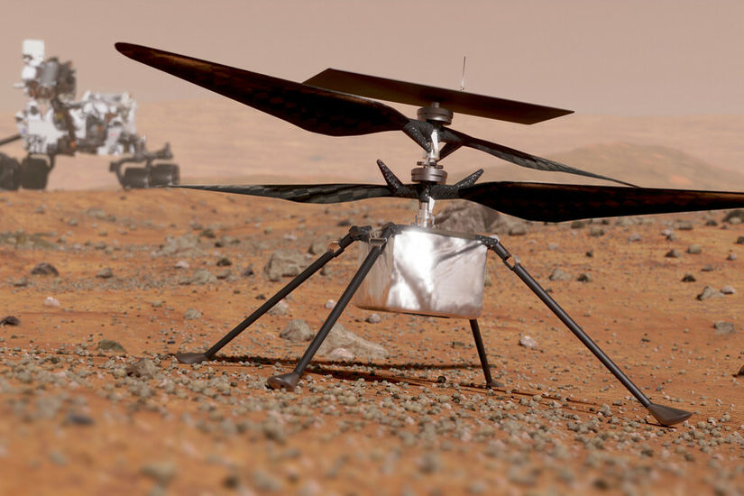 صور جديدة من المريخ تكشف سبب انتهاء مهمة مروحية إنجينيويتي التاريخية