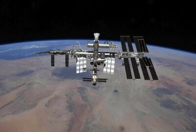 روس كوسموس تعلن عن تسرب الهواء من القطاع الروسي في المحطة الفضائية الدولية