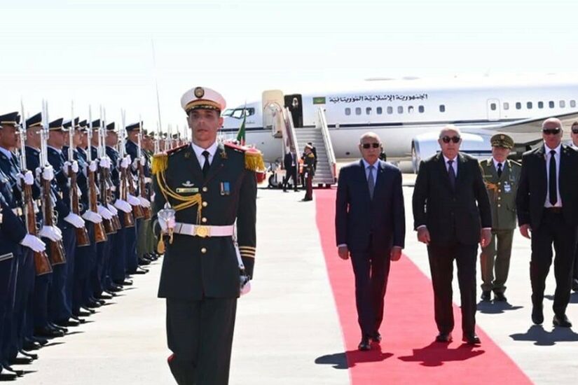 الرئيس الجزائري يستقبل رؤساء العراق وتونس وموريتانيا ورئيس المجلس الرئاسي الليبي