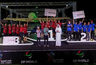فريقا موسكو وسان بطرسبورغ يحصدان المركزين الثاني والثالث في الألعاب الحكومية 2024 في دبي