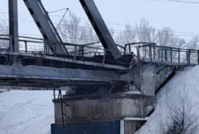 انفجار استهدف جسرا للقطارات وسط روسيا