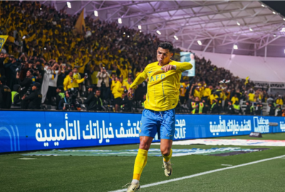 تفسير إشارة رونالدو للجماهير الإماراتية بعد مباراة العين والنصر
