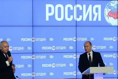 مدير وكالة روسيا سيفودنيا يعلن عن مقابلة كبيرة مع بوتين