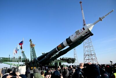 روسيا تستعد لإطلاق مركبة سويوز المأهولة إلى المحطة الفضائية