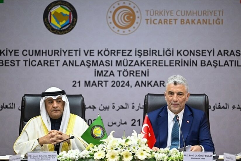 انطلاق مفاوضات التجارة الحرة بين تركيا ومجلس التعاون الخليجي
