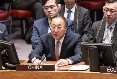 مندوب الصين لدى الأمم المتحدة: مشروع القرار الأمريكي يعطي الضوء الأخضر لمواصلة أعمال القتل في غزة