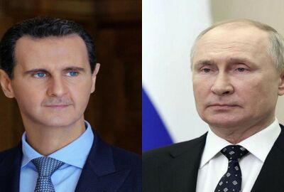 الأسد يعزي بوتين بضحايا الهجوم الإرهابي على مركز كروكوس