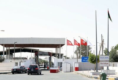 المرصد التونسي لحقوق الإنسان: الوضع على مستوى المعابر الحدودية مع ليبيا يسوده الهدوء