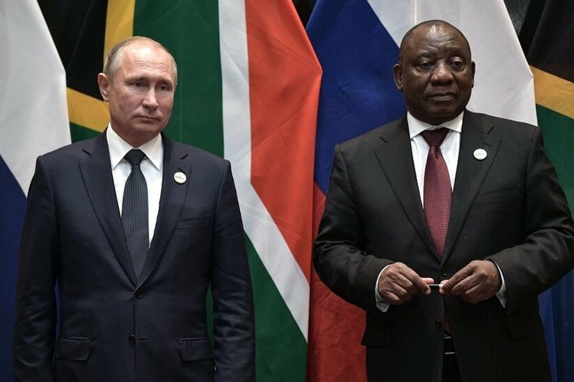 رئيس جنوب إفريقيا يعزي بوتين في ضحايا اعتداء كروكوس الإرهابي