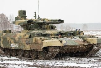 إدخال تعديلات على تصميم مدرعات ترميناتور الروسية الخاصة بدعم الدبابات