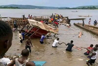 مصرع 58 شخصا على الأقل بحادث غرق في إفريقيا الوسطى