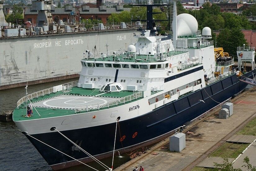 روسيا تصنع سفينة أبحاث بحرية لصالح الجيش