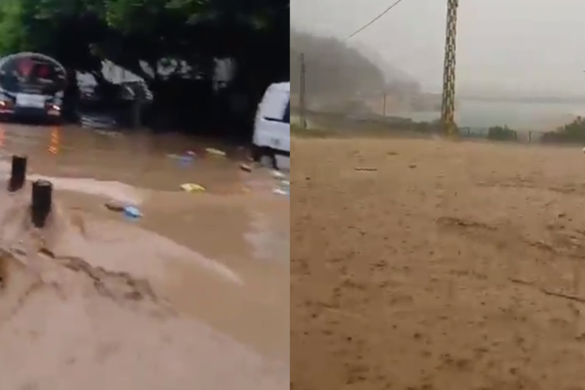 السيول تجتاح مناطق عديدة في لبنان