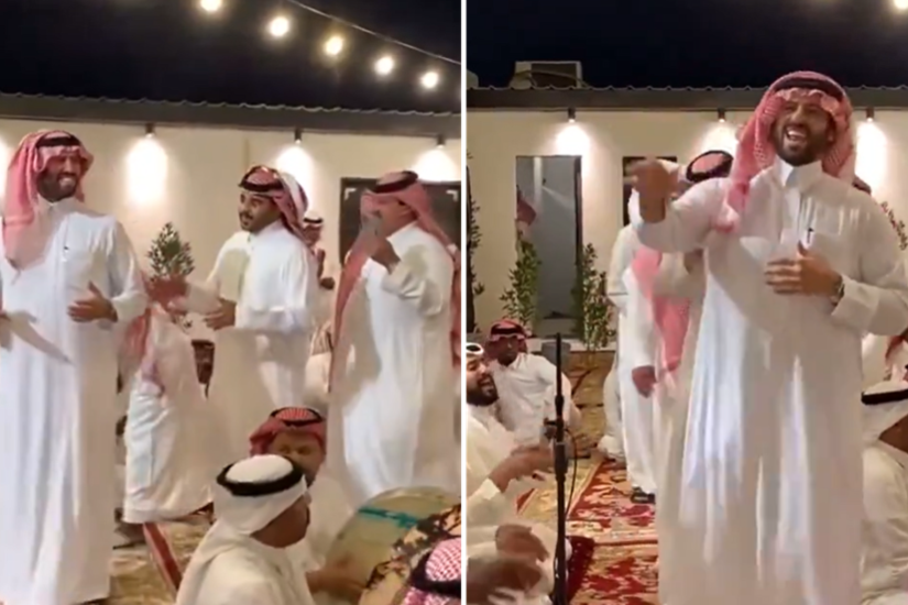شاهد.. نشطاء يتفاعلون مع فيديو رقصة أمير سعودي شهير