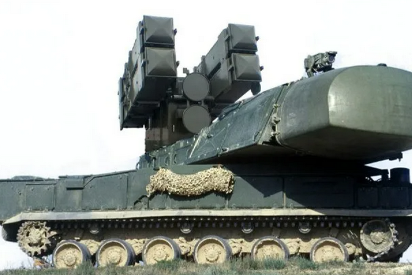 تدمير نظام سوفيتي أمريكي هجين للدفاع الجوي في منطقة خاركوف الأوكرانية