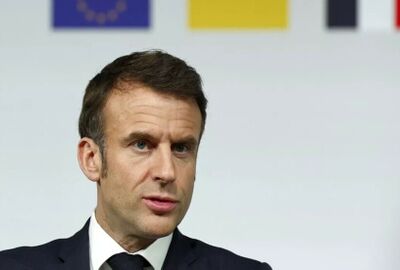 ماكرون يؤكد نية فرنسا تقديم مساعدات عسكرية لأوكرانيا