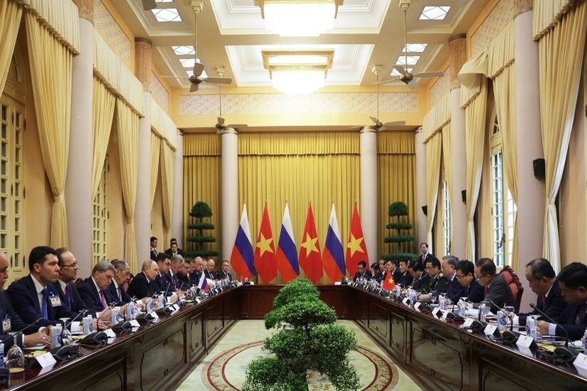 توقيع 15 اتفاقا بين روسيا وفيتنام خلال زيارة بوتين