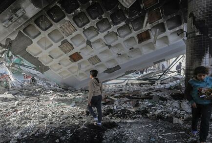 إصابات وأضرار كبيرة في غارة إسرائيلية على مدينة غزة القديمة