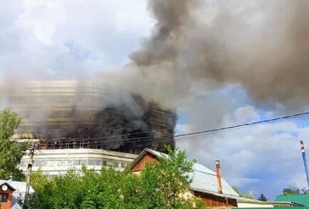 مصرع شخصين في حريق بمقاطعة موسكو