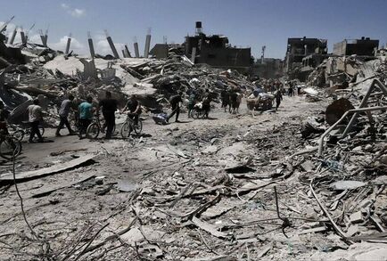 المكتب الحكومي بغزة: الرصيف الأمريكي العائم يستخدم في تنفيذ مهام عسكرية بالقطاع بينها مجزرة النصيرات