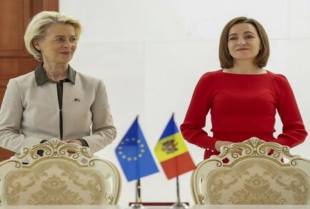 مولدوفا تجري مفاوضات الانضمام إلى الاتحاد الأوروبي