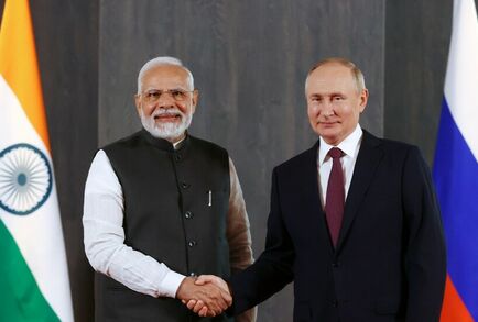 الهند تعد لقمة جديدة مع روسيا على أعلى مستوى