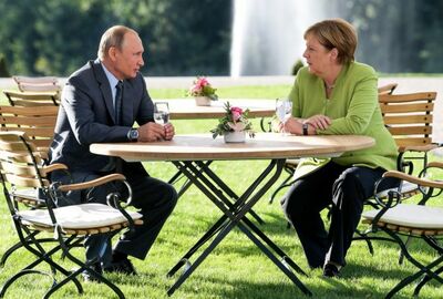 ميركل: لا يمكن إحلال السلام في أوروبا بمعزل عن روسيا