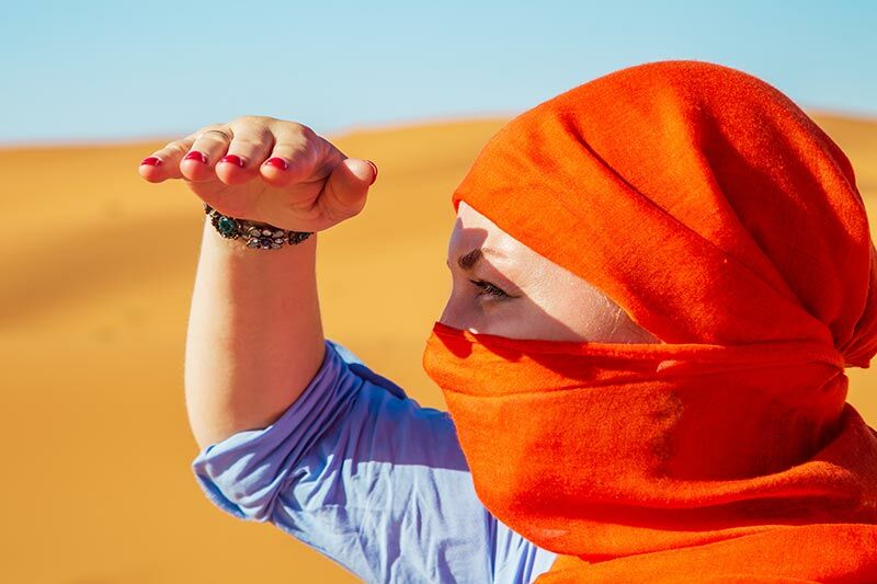 رصد ظاهرة غريبة في الرمال بالسعودية