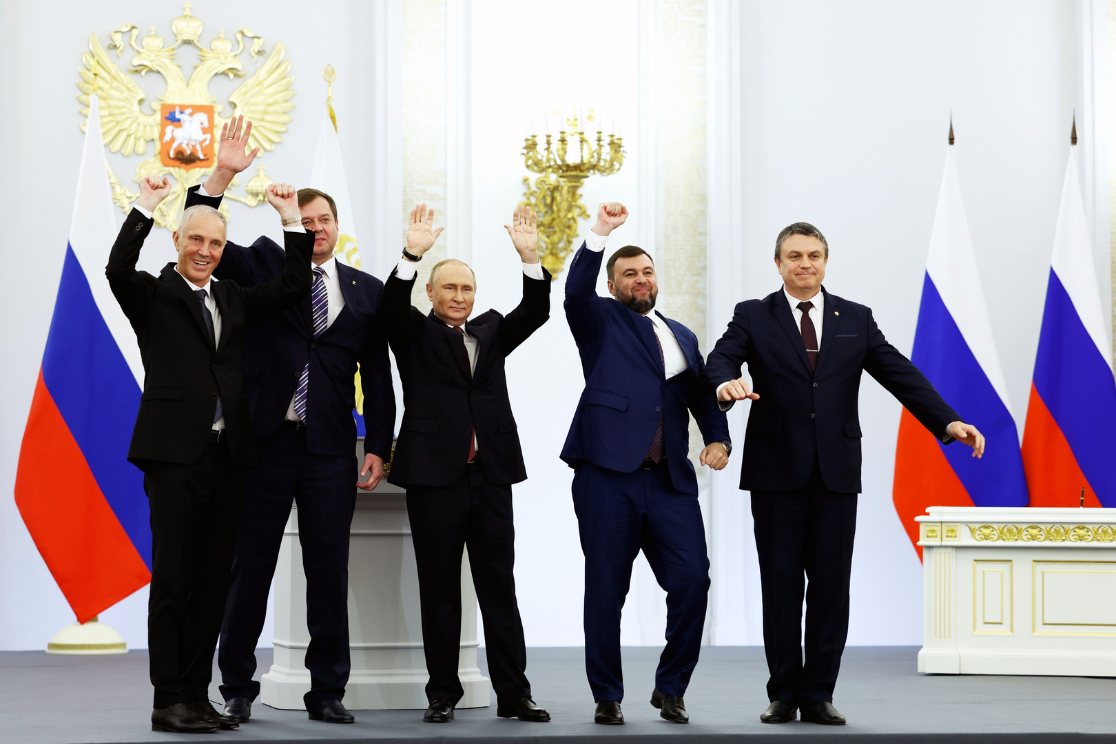 النص الكامل لخطاب فلاديمير بوتين بمناسبة انضمام دونيتسك ولوغانسك وزابوروجيه وخيرسون إلى روسيا